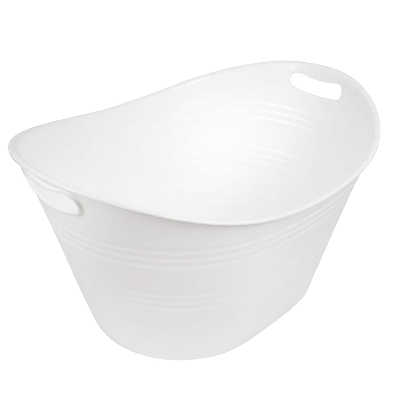 6 Pack: Oval Plastic Tub by Celebrate It&#x2122;